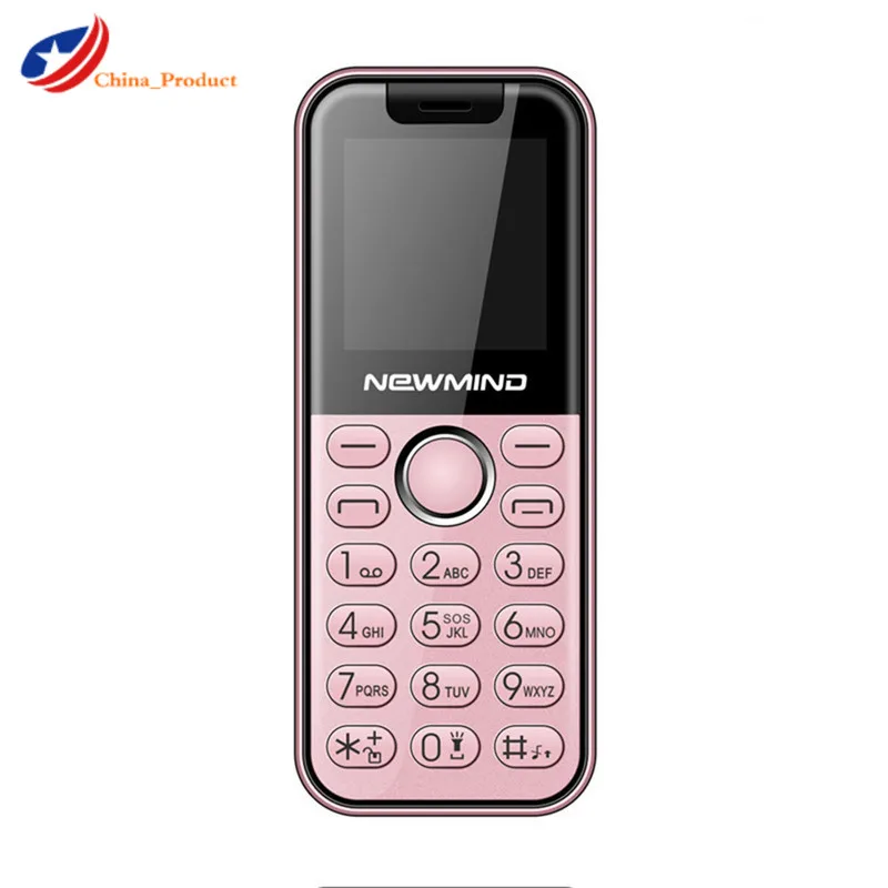 Newmind K2 Mini Original Telepone Unlock Push-button Cell Phones With 1.44 inch Dual Sim Camera Big Torch Cheap Bar Mobile Phone | Мобильные