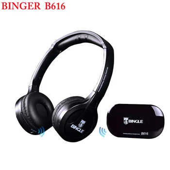 

Bingle B616 Wireless Wired FM Multi-Function Media Studio Stereo Over Ear Computer PC TV Phone Gaming Music Headset Headphones