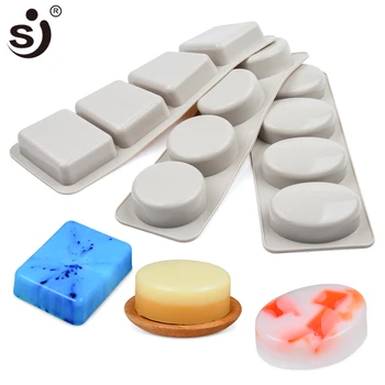SJ Christmas Handmade Silicone Soap Molds For Soap Making Round Rectangular 3d Silicone Mold
SJ Christmas Handmade Silicone Soap Molds For Soap Making Round Rectangular 3d Silicone Mold
