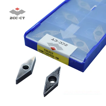 10pcs ZCC Carbide Insert VBMT160408-HM YBG202 for medium cut VBMT 160408 lathe tool cutter 
10pcs ZCC Carbide Insert VBMT160408-HM YBG202 for medium cut VBMT 160408 lathe tool cutter
