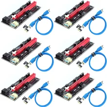 6pcs Newest VER009 USB 3.0 PCI-E Riser VER 009S Express 1X 4x 8x 16x Extender Riser Adapter Card SATA 15pin to 6 pin Power Cable
6pcs Newest VER009 USB 3.0 PCI-E Riser VER 009S Express 1X 4x 8x 16x Extender Riser Adapter Card SATA 15pin to 6 pin Power Cable