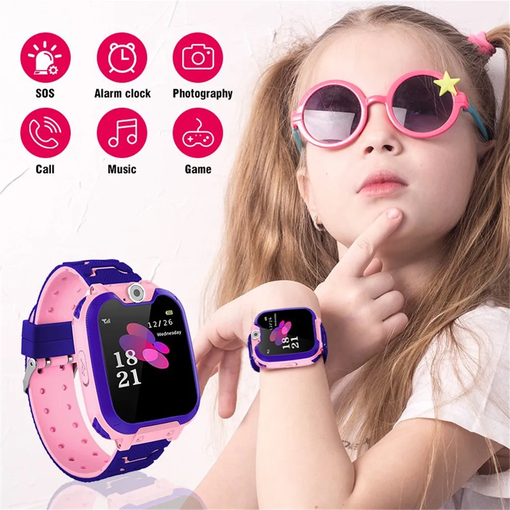 Children's Smart Watch Kids Sos Phone Watches Smartwatch Use Sim Card Photo Waterproof Ip67 Kids Watch Gift Boys Girls
Children's Smart Watch Kids Sos Phone Watches Smartwatch Use Sim Card Photo Waterproof Ip67 Kids Watch Gift Boys Girls