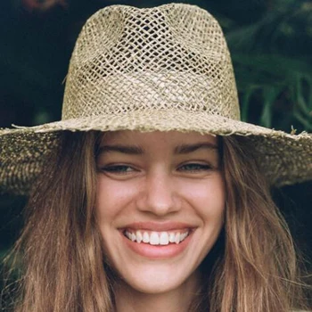 Retro Hand-woven Hollow Sand Straw Hats Women Fashion Breathable Green Straw Beach Sun Hats for Women Hat Cool Ladies Summer Hat
Retro Hand-woven Hollow Sand Straw Hats Women Fashion Breathable Green Straw Beach Sun Hats for Women Hat Cool Ladies Summer Hat