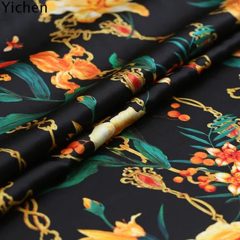 Flower Elastic Satin Real Silk Printing Mulberry Silk Elastic Satin Cheongsam Dress 
Flower Elastic Satin Real Silk Printing Mulberry Silk Elastic Satin Cheongsam Dress