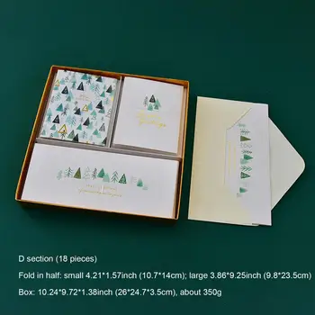 Christmas Greeting Card Blessing Thanksgiving Card Set Box Bronzing Greeting Small Christmas Card Gift For Children
Christmas Greeting Card Blessing Thanksgiving Card Set Box Bronzing Greeting Small Christmas Card Gift For Children