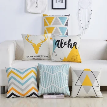 Geometric Cushion Covers White Gray Wave Pillow Case Almofada For Home Chair Sofa Decortive Pillows Kussenhoes Housse de Coussin
Geometric Cushion Covers White Gray Wave Pillow Case Almofada For Home Chair Sofa Decortive Pillows Kussenhoes Housse de Coussin