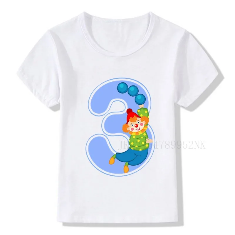 Kid Cute Joker 1-9 Birthday Number Print T Shirt Children Birthday Boy Animal Lover T-shirts Boy&Girl Funny Gift Tshirt Present
Kid Cute Joker 1-9 Birthday Number Print T Shirt Children Birthday Boy Animal Lover T-shirts Boy&Girl Funny Gift Tshirt Present