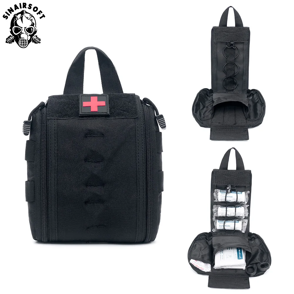 SINAIRSOFT Tactical Molle First Aid Kid Utility Medical Bag Waist Pack Survival Medic Bag Outdoor Hunting Nylon Pouch Accessory
SINAIRSOFT Tactical Molle First Aid Kid Utility Medical Bag Waist Pack Survival Medic Bag Outdoor Hunting Nylon Pouch Accessory