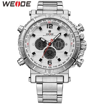 WEIDE Watch Relogio Masculino Date Digital Movement Repeater Quartz Military Multiple Time Zone Watch Wristwatches Men's Watches
WEIDE Watch Relogio Masculino Date Digital Movement Repeater Quartz Military Multiple Time Zone Watch Wristwatches Men's Watches