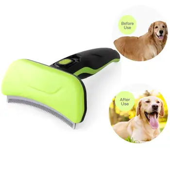 Mewoofun Pet Grooming Brush Effectively Reduces Shedding by up to 95% Professional Deshedding Tool for Dogs and Cats Comb
Mewoofun Pet Grooming Brush Effectively Reduces Shedding by up to 95% Professional Deshedding Tool for Dogs and Cats Comb
