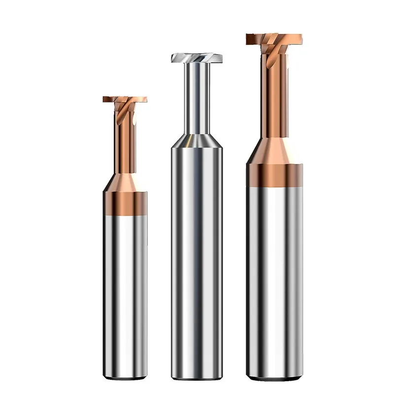 HRC55 CNC Carbide Tungsten Steel T-slot Milling Cutter Steel And Aluminum Milling Cutter CNC Tool T Type Milling Cutter 
HRC55 CNC Carbide Tungsten Steel T-slot Milling Cutter Steel And Aluminum Milling Cutter CNC Tool T Type Milling Cutter