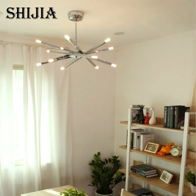 Modern Kitchen Bedroom Stainless Steel LED Chandelier Simple Personality Decorative Lighting 
Modern Kitchen Bedroom Stainless Steel LED Chandelier Simple Personality Decorative Lighting