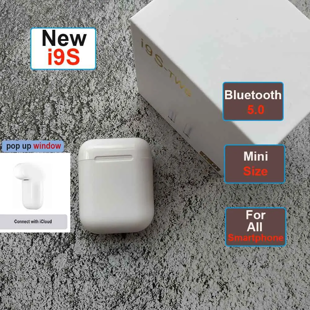 i9s i7s TWS Bluetooth Earphones Mini True Wireless Earbud Charging Box PK i10 i11 i12 TWS For apple iPhone Android
i9s i7s TWS Bluetooth Earphones Mini True Wireless Earbud Charging Box PK i10 i11 i12 TWS For apple iPhone Android