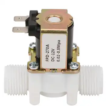 12V G1/2" NC Plastic Electrical Inlet Solenoid Water Valve for Water Dispense Electric Magnetic Valve Pipe Ball Valve
12V G1/2" NC Plastic Electrical Inlet Solenoid Water Valve for Water Dispense Electric Magnetic Valve Pipe Ball Valve
