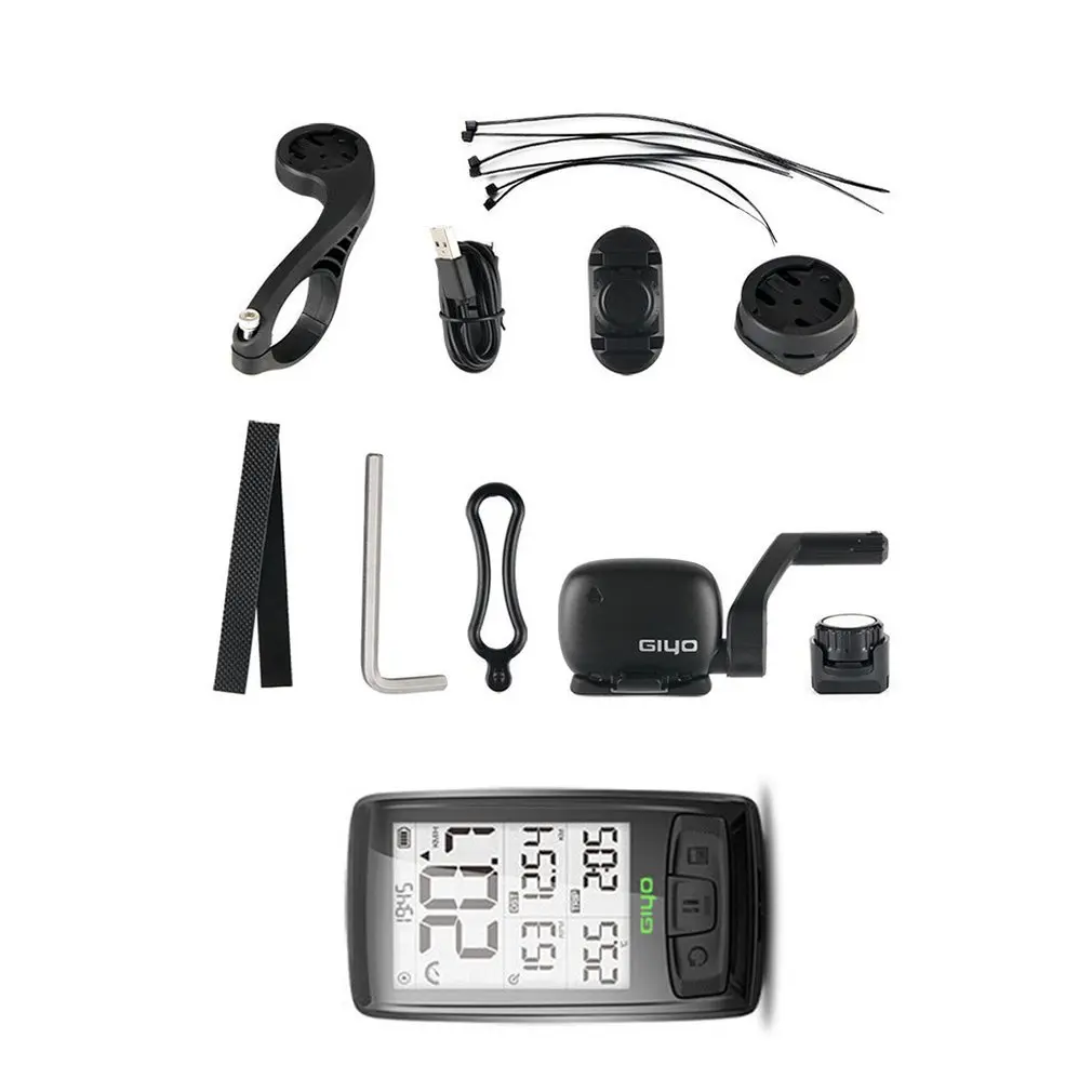 GIYO bicycle code table Bicycle Computer Bluetooth wireless road bike speedometer odometer backlight waterproof M4
GIYO bicycle code table Bicycle Computer Bluetooth wireless road bike speedometer odometer backlight waterproof M4