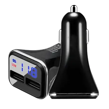 Dual 2 USB 5V 4.8A Intelligent Identification Port with LED Display Car Charger Adapter for Universal Automobile Car Charger
Dual 2 USB 5V 4.8A Intelligent Identification Port with LED Display Car Charger Adapter for Universal Automobile Car Charger