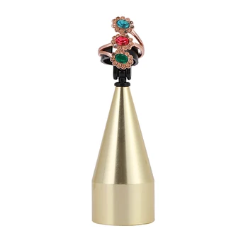 1.2 x 2.4 inch Alloy Finger Ring Holder Jewelry Display Showcase Stand Tower Home Store Display Supplies
1.2 x 2.4 inch Alloy Finger Ring Holder Jewelry Display Showcase Stand Tower Home Store Display Supplies