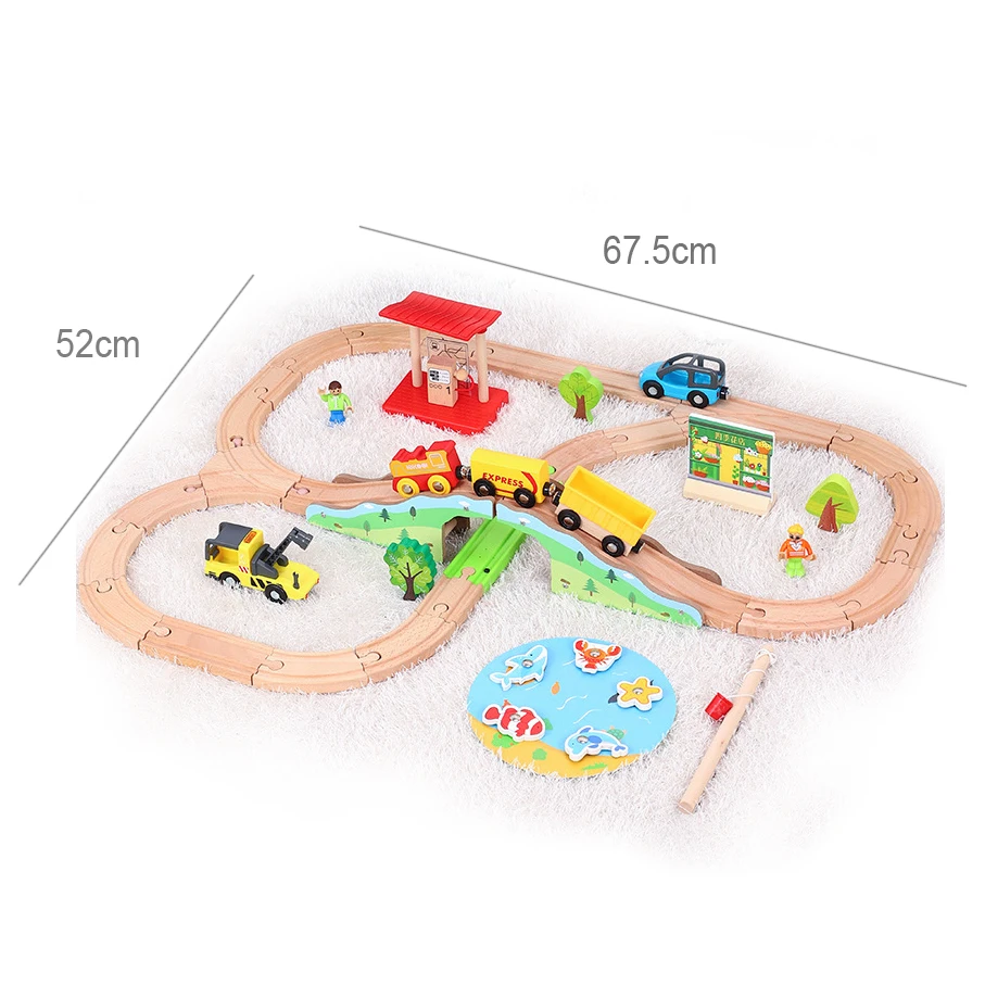 Green Forest Train Track Wooden Small Train Toy Outfit Children's Train Transport Combination Toy Compatible Train Wooden Track
Green Forest Train Track Wooden Small Train Toy Outfit Children's Train Transport Combination Toy Compatible Train Wooden Track