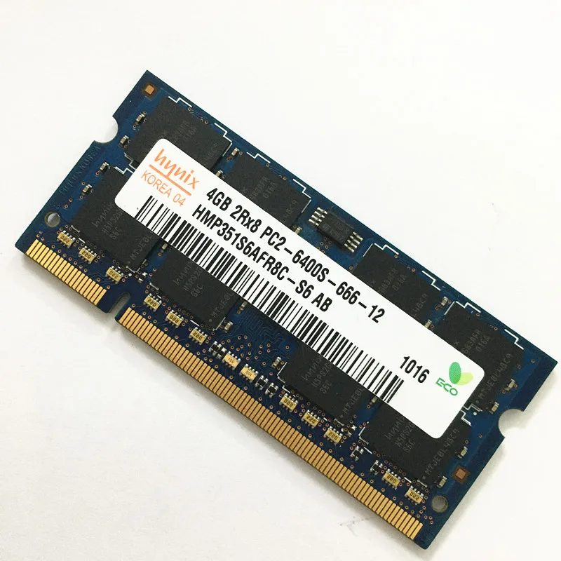 Hynix ddr2 RAMS 4GB 2RX8 PC2-6400S DDR2 800MHz Память для ноутбука | Компьютеры и офис