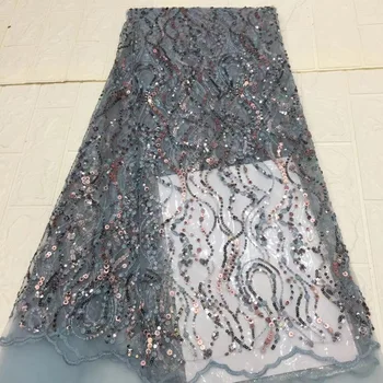 African lace fabric embroidered Nigeria sequined lace fabric 2020 high quality French tulle lace fabric sewing D44101
African lace fabric embroidered Nigeria sequined lace fabric 2020 high quality French tulle lace fabric sewing D44101