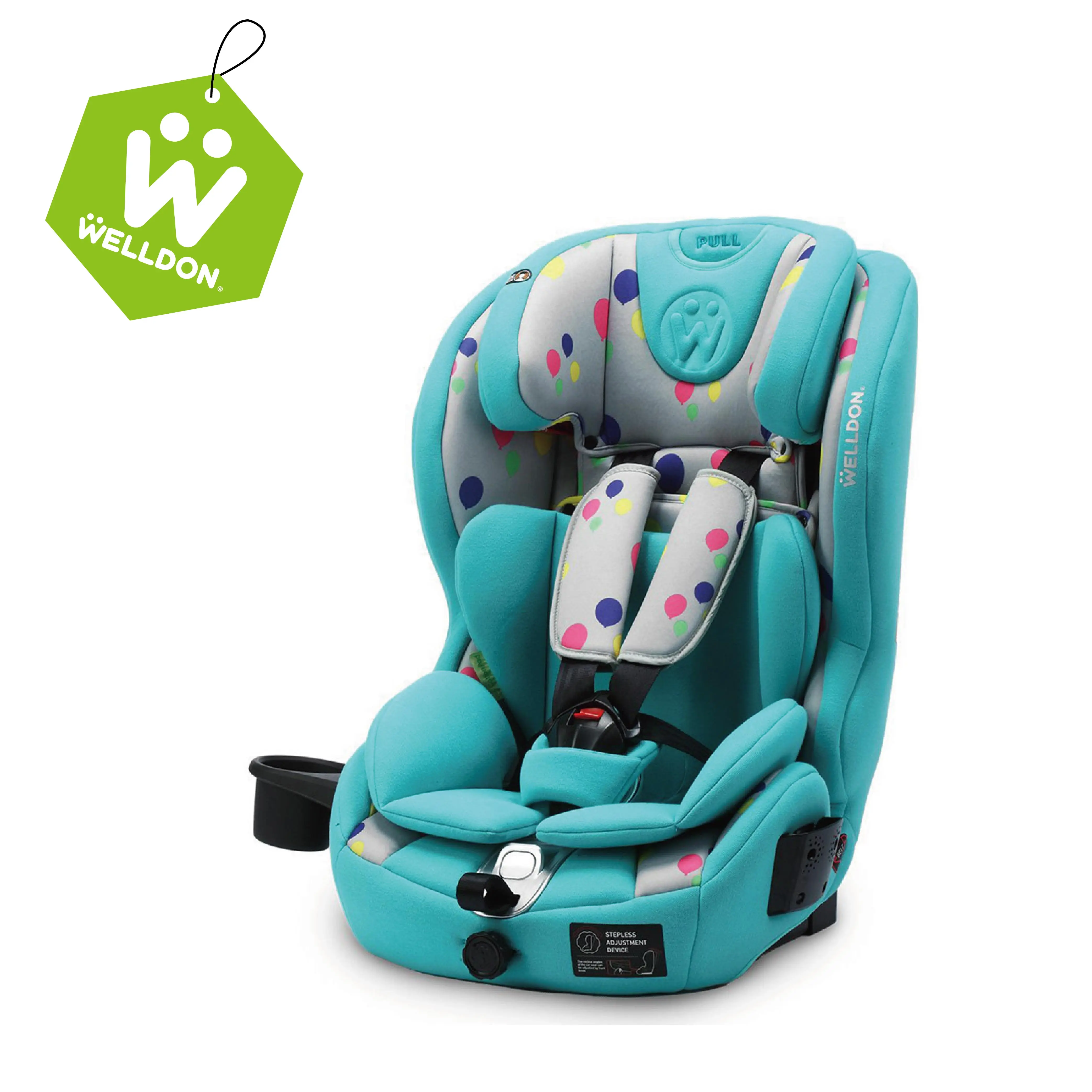 Welldon Adjustable Baby Car Seat Isofix Safety Seat Group 1/3 (9-36kg) Baby Car Seat Suitable For 9 Months To 12 Years Armchair
Welldon Adjustable Baby Car Seat Isofix Safety Seat Group 1/3 (9-36kg) Baby Car Seat Suitable For 9 Months To 12 Years Armchair