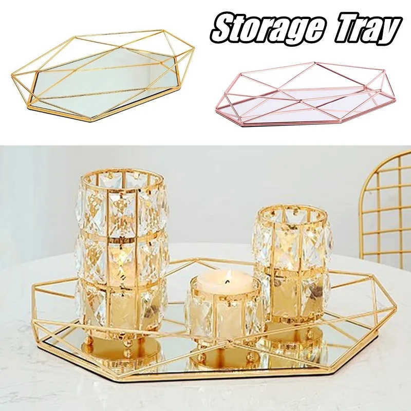 Vintage European Colorful Glass Metal Storage Tray Gold Oval Dotted Fruit Plate Desktop Small Items Jewelry Display Tray Mirror 
Vintage European Colorful Glass Metal Storage Tray Gold Oval Dotted Fruit Plate Desktop Small Items Jewelry Display Tray Mirror