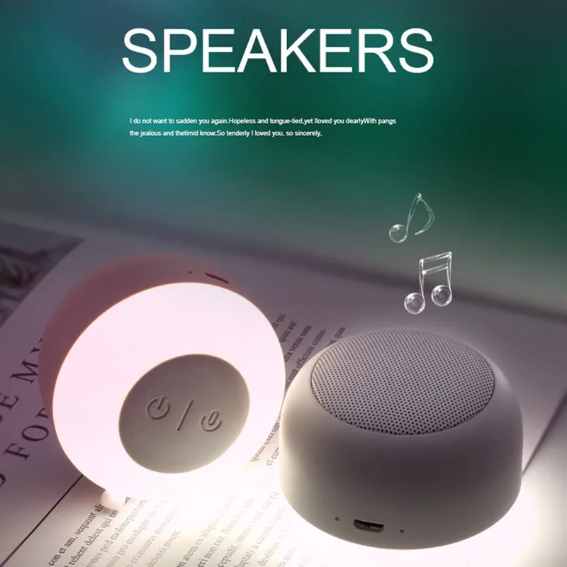 LED Night Light Magnetic Bluetooth Speaker Audio Magnet Refrigerator USB TF Card Hands-Free Sound Subwoofer Caixa De Som
LED Night Light Magnetic Bluetooth Speaker Audio Magnet Refrigerator USB TF Card Hands-Free Sound Subwoofer Caixa De Som