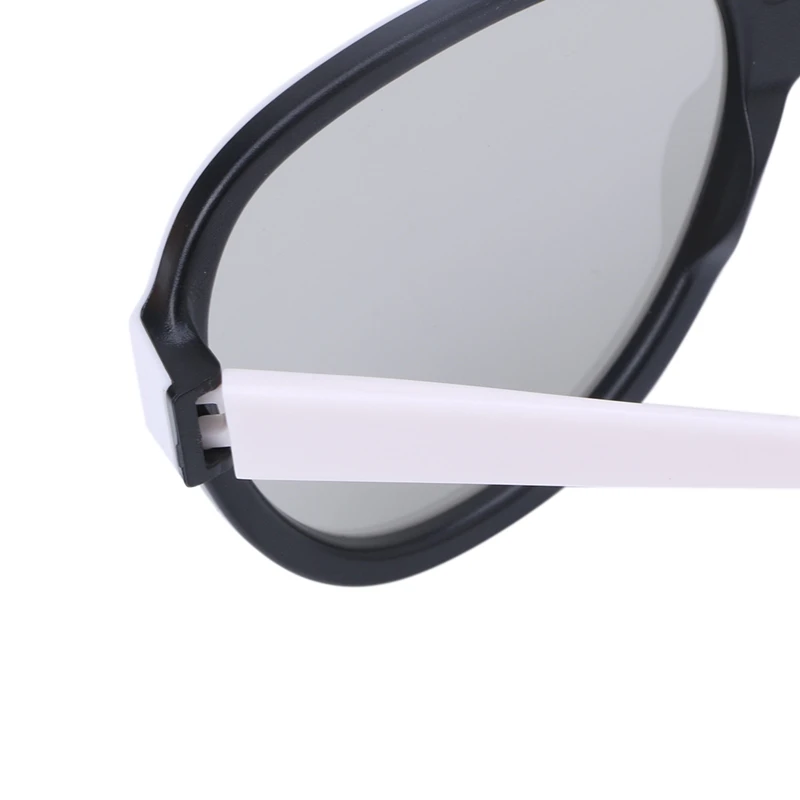 Universal Circular Passive Polarized 3D Glasses For TV Real 3D Cinema 0.42mm