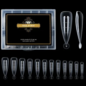 New 120pcs/box Professional Fake Nails Long Ballerina Half French Acrylic Nail Tips False Nails With Glue10 Sizes Press On Nails
New 120pcs/box Professional Fake Nails Long Ballerina Half French Acrylic Nail Tips False Nails With Glue10 Sizes Press On Nails