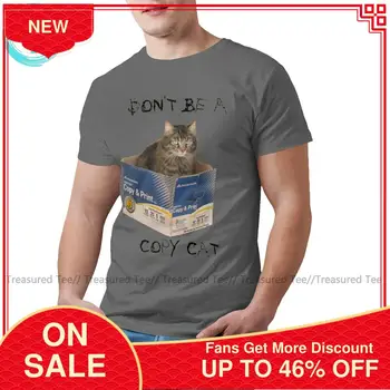 Maine Coon T Shirt Do Not Be A Copy Cat T-Shirt Fashion Mens Tee Shirt Short Sleeves Plus size Print Tshirt
Maine Coon T Shirt Do Not Be A Copy Cat T-Shirt Fashion Mens Tee Shirt Short Sleeves Plus size Print Tshirt