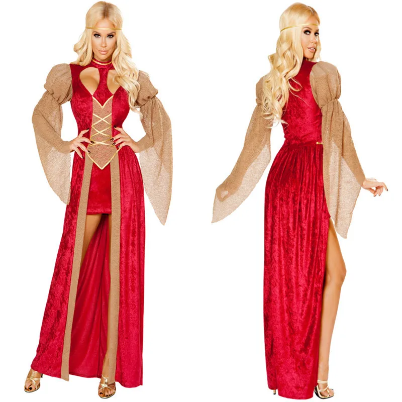 Halloween Clothing Arab Goddess Adult Europe Aristocratic Palace Queen Princess Long Skirts Ball Performance Formal Dress
Halloween Clothing Arab Goddess Adult Europe Aristocratic Palace Queen Princess Long Skirts Ball Performance Formal Dress