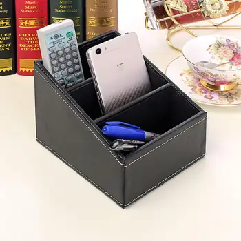 Home Desk Storage Box Tea Table Remote Control CD Stationery Cosmetics Leather PU Leather Holder Desktop Cosmetics Makeup Storag
Home Desk Storage Box Tea Table Remote Control CD Stationery Cosmetics Leather PU Leather Holder Desktop Cosmetics Makeup Storag