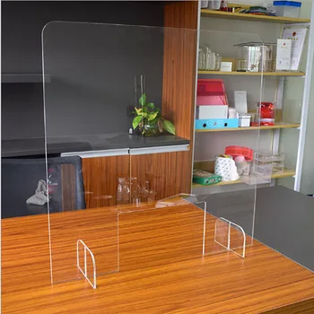 transparent Sneeze Guard Shield Protection Safety Counter Top Perfection Reception Counter Side Office Reception Droplet Defense
transparent Sneeze Guard Shield Protection Safety Counter Top Perfection Reception Counter Side Office Reception Droplet Defense