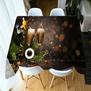 Tablecloth 3D Pattern Champagne Dustproof Cloth Rectangular and Round Table Cloth for Christmas Wedding Table Cloth
Tablecloth 3D Pattern Champagne Dustproof Cloth Rectangular and Round Table Cloth for Christmas Wedding Table Cloth