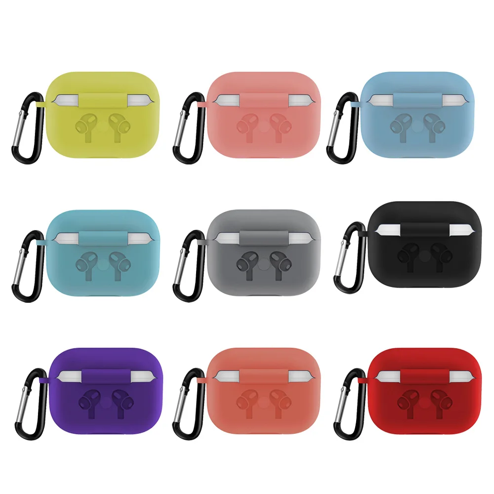 For Airpods Pro Case Cover Silicone Earphone Case Set Headphone Protective Cover For Apple AirPods 3 Earphone accessories Newest
For Airpods Pro Case Cover Silicone Earphone Case Set Headphone Protective Cover For Apple AirPods 3 Earphone accessories Newest
