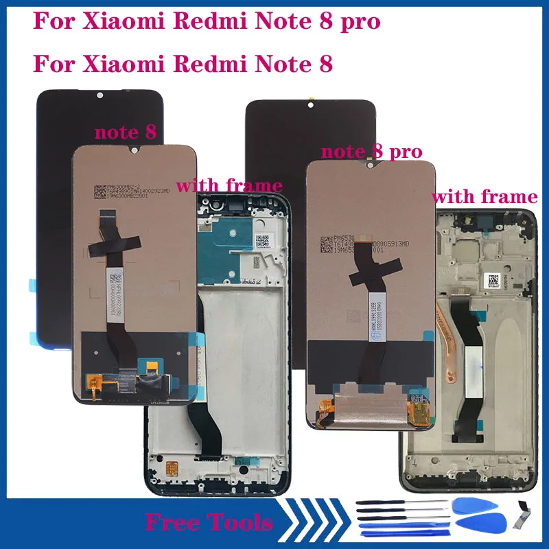Original LCD For Xiaomi Redmi Note 8 LCD Display Touch Screen Digitizer Assembly For Redmi note 8 pro LCD Repair kit with frame
Original LCD For Xiaomi Redmi Note 8 LCD Display Touch Screen Digitizer Assembly For Redmi note 8 pro LCD Repair kit with frame