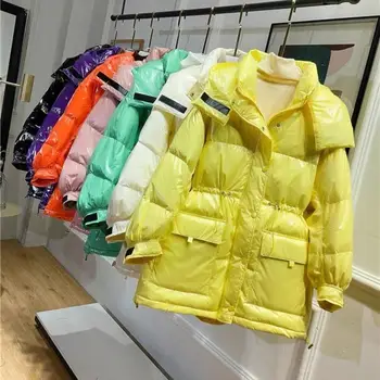 2020 New Fashion White Duck Candy Color Bright Down Jacket Women Loose Coat
2020 New Fashion White Duck Candy Color Bright Down Jacket Women Loose Coat