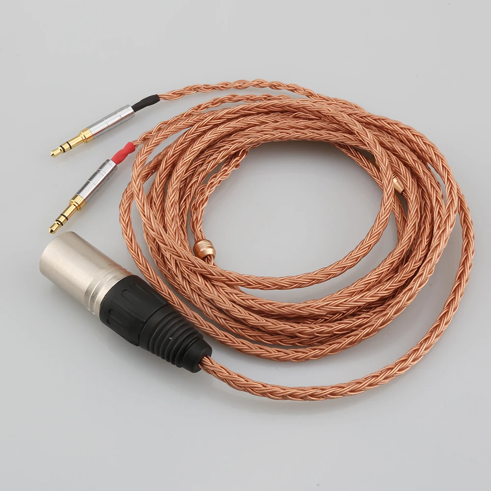 HiFi XLR Balanced 16 cores 99% Pure 7N OCC Copper Headphone Cable for Hifiman Sundara Ananda HE1000se HE6se he400i he400se Arya HiFi XLR Balanced 16 cores 99% Pure 7N OCC Copper Headphone Cable for Hifiman Sundara Ananda HE1000se HE6se he400i he400se Arya