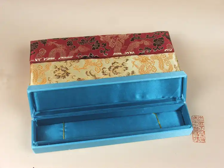 hairpin jewelry box classical silk fabric gift box hairpin