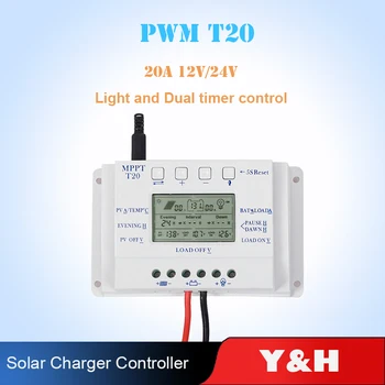 OEM LCD Display 20A MPPT 12V/24V Solar Panel Battery Regulator Charge Controller without Any Logo On Surface T20 LCD Wholesa
OEM LCD Display 20A MPPT 12V/24V Solar Panel Battery Regulator Charge Controller without Any Logo On Surface T20 LCD Wholesa