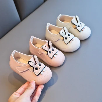 Baby Toddler Leather Shoes Girls Soft-soled Pink Comfortable Shoes Female Baby Spring And Autumn Cartoon Rabbit Fashion Shoes
Baby Toddler Leather Shoes Girls Soft-soled Pink Comfortable Shoes Female Baby Spring And Autumn Cartoon Rabbit Fashion Shoes
