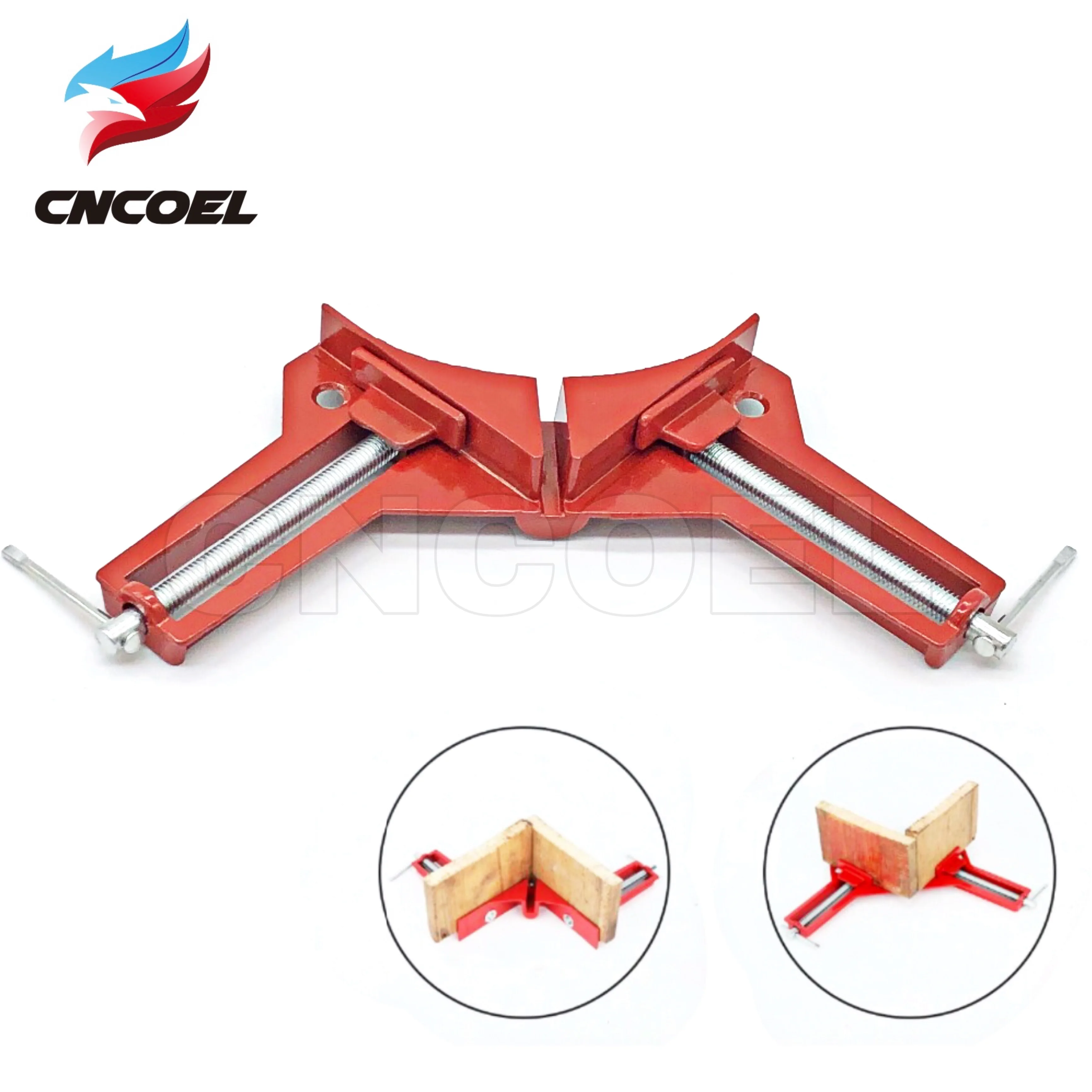 1 pcs Multifunction 4inch 90 degree Right Angle Clip Picture Frame Corner Clamp Mitre Clamps Corner Holder Woodworking Hand Tool
1 pcs Multifunction 4inch 90 degree Right Angle Clip Picture Frame Corner Clamp Mitre Clamps Corner Holder Woodworking Hand Tool