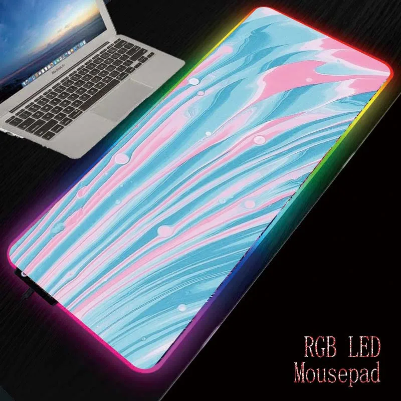 MRGBEST Colorful Marble RGB Large Gaming Mouse Pad Computer Mousepad Led Big Mouse Mat Keyboard Desk PC Mause Pad with Backlit
MRGBEST Colorful Marble RGB Large Gaming Mouse Pad Computer Mousepad Led Big Mouse Mat Keyboard Desk PC Mause Pad with Backlit