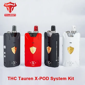 THC Tauren X-POD System Kit Adjustable vape 25W mod box kit Built in 1000mAh battery box mod 2ml tank e-cigarette
THC Tauren X-POD System Kit Adjustable vape 25W mod box kit Built in 1000mAh battery box mod 2ml tank e-cigarette