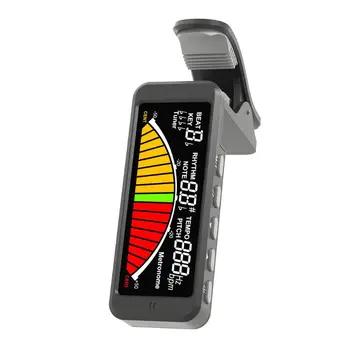 Mini Clip-On Guitar Tuner Automatic Digital Tone Generator Guitar Bass Metronome
Mini Clip-On Guitar Tuner Automatic Digital Tone Generator Guitar Bass Metronome