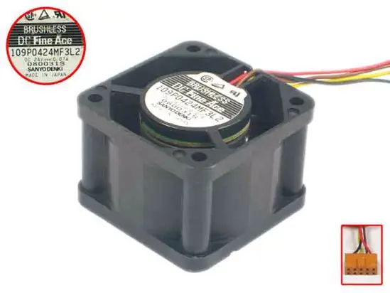Вентилятор для охлаждения сервера SANYO DENKI 109P0424MF3L2 DC 24 В 0,07 а 40x40x28 мм
Вентилятор для охлаждения сервера SANYO DENKI 109P0424MF3L2 DC 24 В 0,07 а 40x40x28 мм