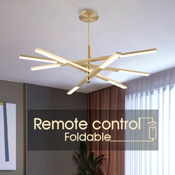 Variable shape Modern Chandelier lights remote control dimmable Bedroom livingroom decoration Led Hanging Chandeliers lighting
Variable shape Modern Chandelier lights remote control dimmable Bedroom livingroom decoration Led Hanging Chandeliers lighting