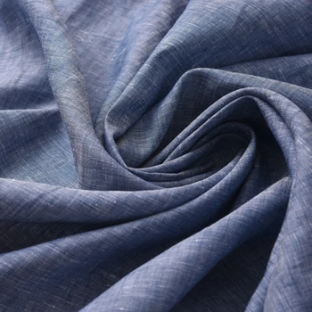 140CM Wide Demin Blue Color Linen Fabric for Summer Spring Pants Dress Jacket H569
140CM Wide Demin Blue Color Linen Fabric for Summer Spring Pants Dress Jacket H569