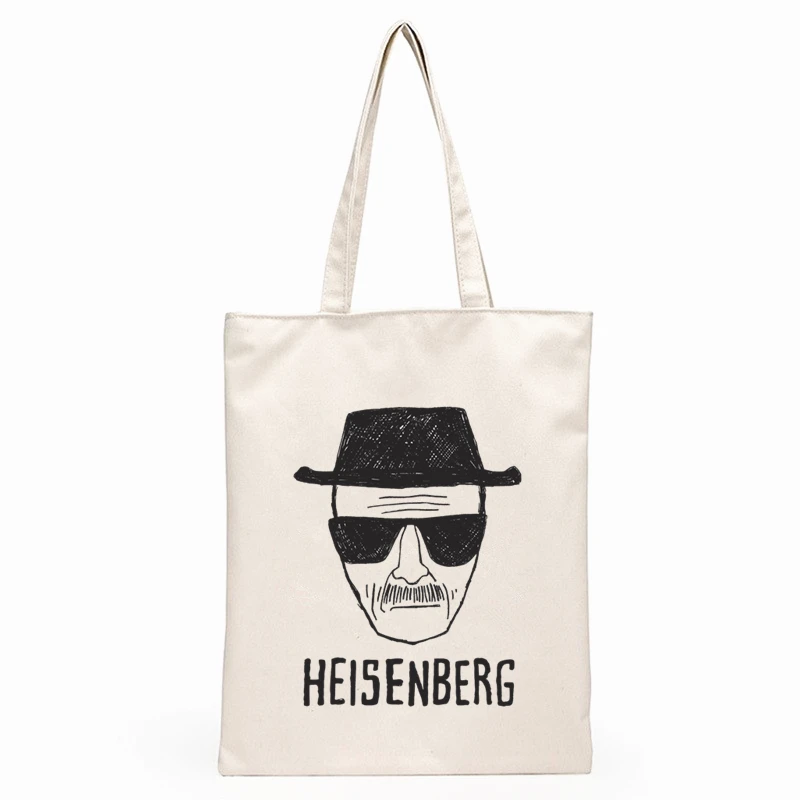 Breaking Bad Heisenberg print Women Handbags Custom Canvas Tote Bag Print Daily Reusable Casual Shopping Bag Shoulder Bags
Breaking Bad Heisenberg print Women Handbags Custom Canvas Tote Bag Print Daily Reusable Casual Shopping Bag Shoulder Bags