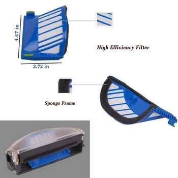 Replacement Part Filter Brush Kit For IRobot Roomba 620 650 600 Series Vacuum Attachments Household Cleaing
Replacement Part Filter Brush Kit For IRobot Roomba 620 650 600 Series Vacuum Attachments Household Cleaing